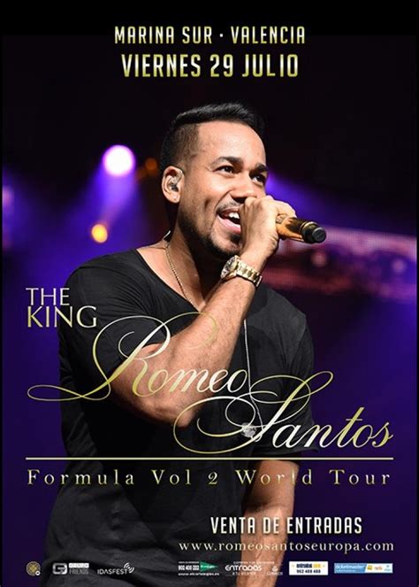 romeo santos en valencia|Todo sobre el concierto de Romeo Santos en Valencia: fecha,。